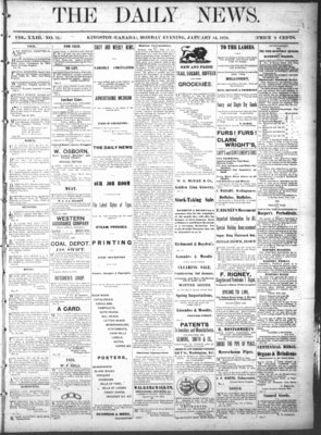 Kingston News (1868), 14 Jan 1878