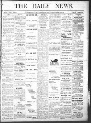 Kingston News (1868), 18 Jan 1878