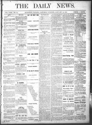 Kingston News (1868), 19 Jan 1878