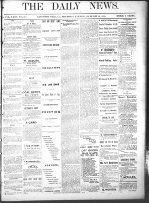 Kingston News (1868), 31 Jan 1878