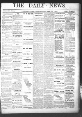 Kingston News (1868), 1 Feb 1878