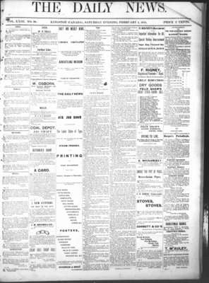 Kingston News (1868), 2 Feb 1878