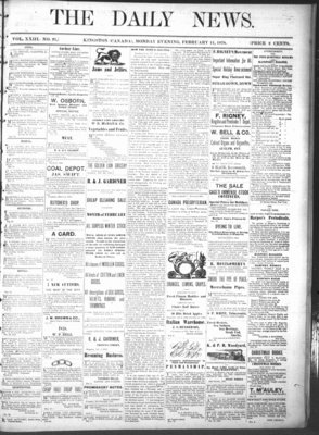 Kingston News (1868), 11 Feb 1878