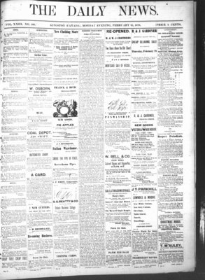 Kingston News (1868), 25 Feb 1878