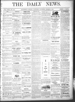 Kingston News (1868), 9 Mar 1878