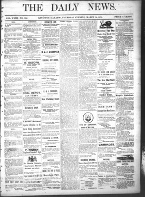 Kingston News (1868), 14 Mar 1878