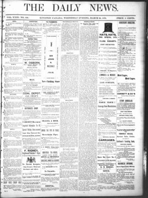 Kingston News (1868), 20 Mar 1878