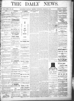 Kingston News (1868), 25 Mar 1878