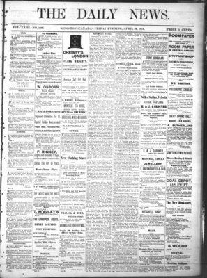 Kingston News (1868), 26 Apr 1878