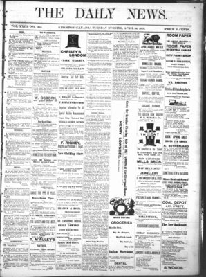 Kingston News (1868), 30 Apr 1878