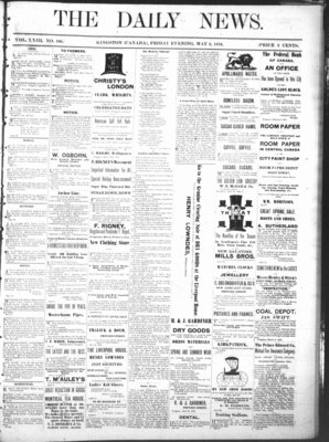 Kingston News (1868), 3 May 1878