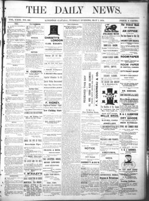 Kingston News (1868), 7 May 1878