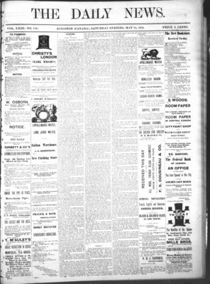 Kingston News (1868), 11 May 1878