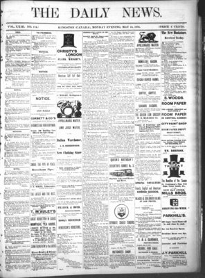 Kingston News (1868), 13 May 1878