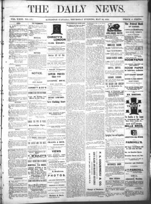 Kingston News (1868), 16 May 1878