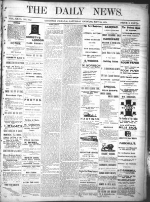 Kingston News (1868), 25 May 1878