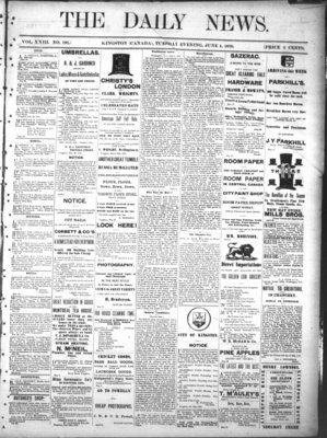 Kingston News (1868), 4 Jun 1878