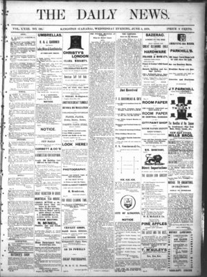 Kingston News (1868), 5 Jun 1878