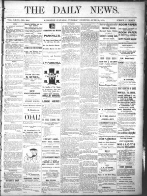 Kingston News (1868), 18 Jun 1878