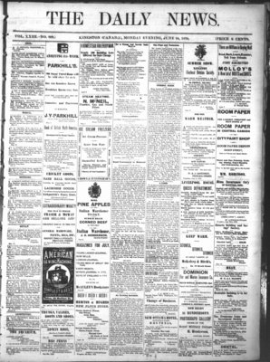 Kingston News (1868), 24 Jun 1878