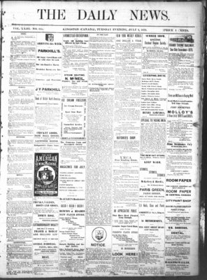 Kingston News (1868), 2 Jul 1878