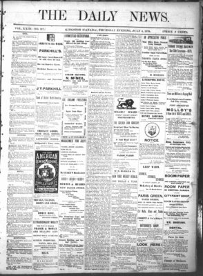 Kingston News (1868), 4 Jul 1878