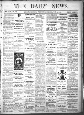 Kingston News (1868), 10 Jul 1878