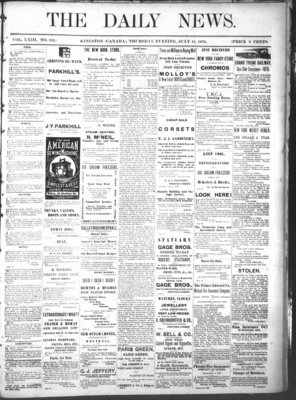 Kingston News (1868), 11 Jul 1878