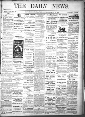 Kingston News (1868), 12 Jul 1878