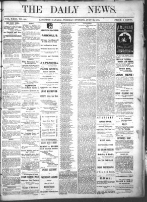 Kingston News (1868), 23 Jul 1878