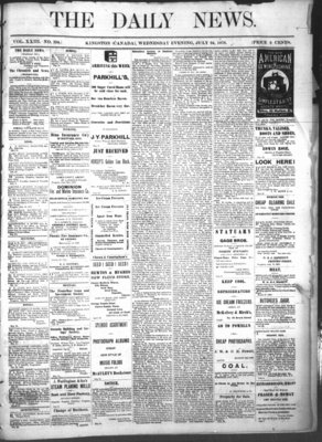 Kingston News (1868), 24 Jul 1878