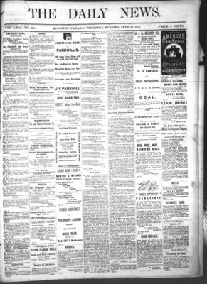 Kingston News (1868), 25 Jul 1878