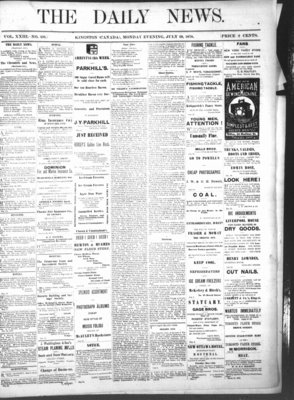 Kingston News (1868), 29 Jul 1878