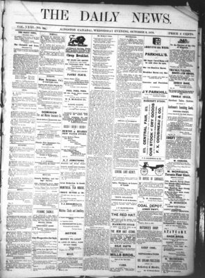 Kingston News (1868), 9 Oct 1878