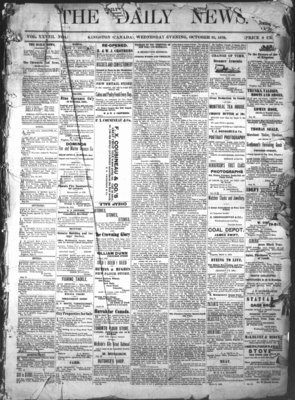 Kingston News (1868), 23 Oct 1878