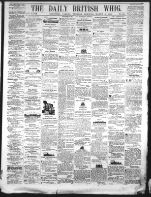 Daily British Whig (1850), 9 Mar 1858