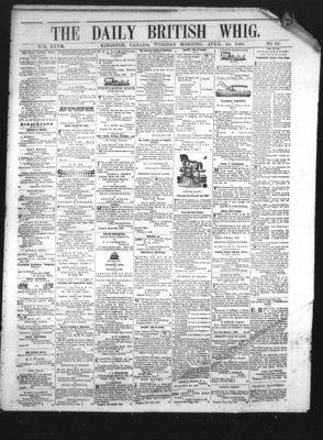 Daily British Whig (1850), 20 Apr 1858