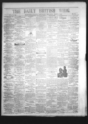 Daily British Whig (1850), 1 May 1858