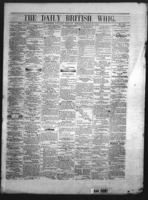 Daily British Whig (1850), 4 Jun 1858