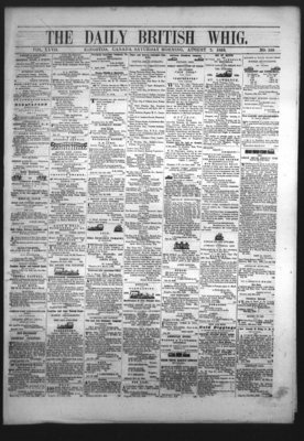 Daily British Whig (1850), 7 Aug 1858