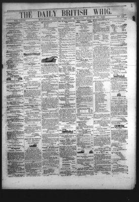 Daily British Whig (1850), 27 Aug 1858