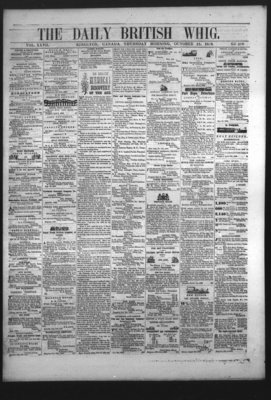 Daily British Whig (1850), 21 Oct 1858