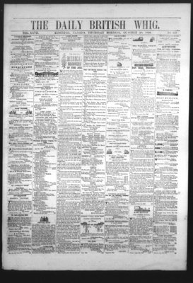 Daily British Whig (1850), 28 Oct 1858