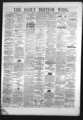 Daily British Whig (1850), 10 Nov 1858