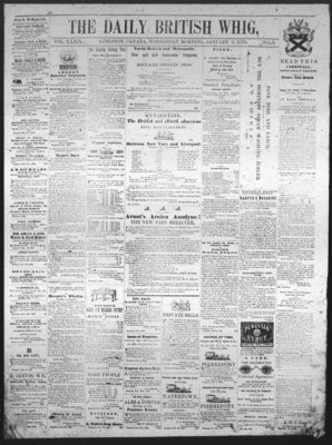 Daily British Whig (1850), 5 Jan 1870