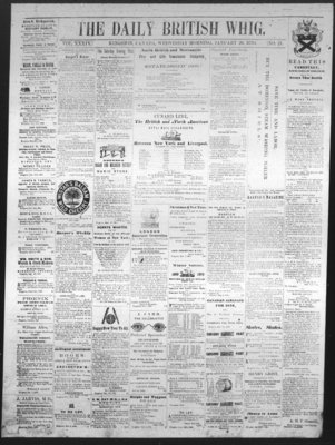 Daily British Whig (1850), 26 Jan 1870