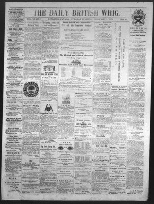 Daily British Whig (1850), 1 Feb 1870