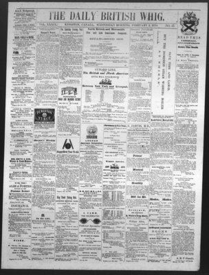 Daily British Whig (1850), 2 Feb 1870