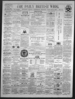 Daily British Whig (1850), 9 Feb 1870