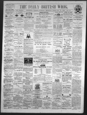 Daily British Whig (1850), 15 Feb 1870